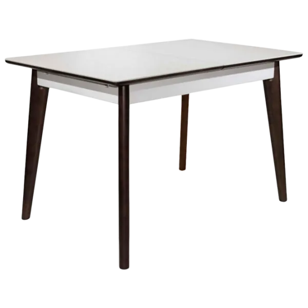 Masă de bucătărie extensibilă DecoPrim MG-A05 MDF/ White photo 1