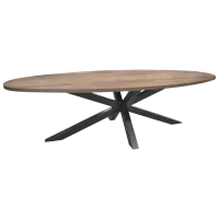 Masă de bucătărie DecoPrim Omega PAL/ Brown