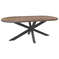 Masă de bucătărie DecoPrim Omega PAL/ Brown