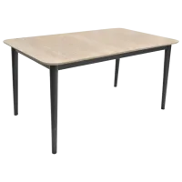 Masă de bucătărie extensibilă DecoPrim Tyler MDF/ Beige