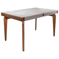 Masă de bucătărie DecoPrim D-77 Sticlă/ Gray