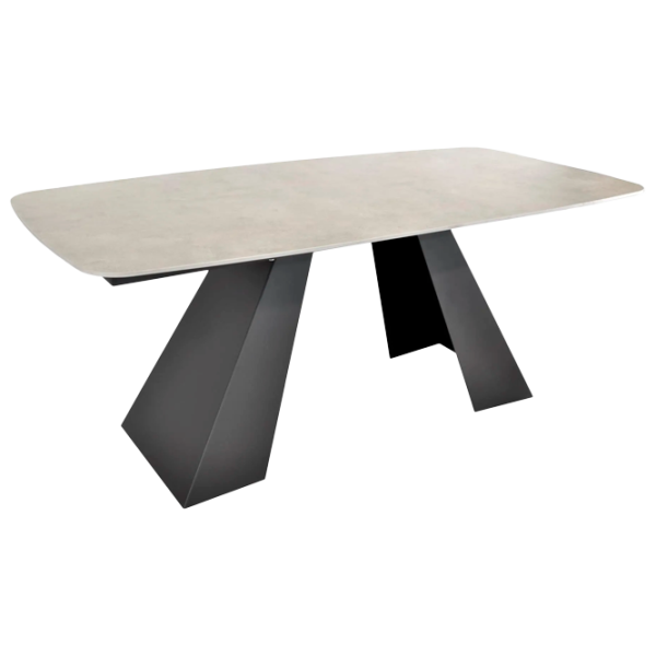 Masă de bucătărie DecoPrim Miranda HPL/ Gray photo 1 Masă de bucătărie DecoPrim Miranda HPL/ Gray photo 1