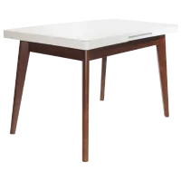 Кухонный стол раскладной DecoPrim MG-A06 МДФ/ Белый