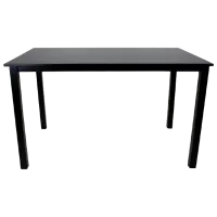 Masă de bucătărie DecoPrim TL-02 PAL/ Black