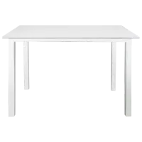 Masă de bucătărie DecoPrim TL-02 PAL/ White