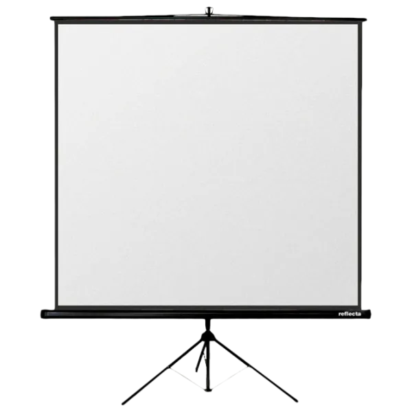 Ecran pentru proiector Reflecta Crystal-Line Tripod 87651 180 cm/ 180 cm/ Pe podea/ White photo 1