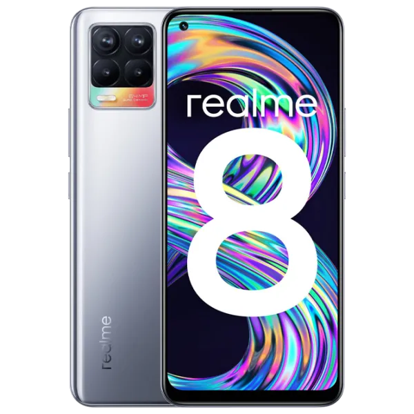 Realme 8 8 GB/ 128 GB/ Dual SIM/ Silver Cyber photo 1