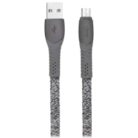 Кабель для телефона PS6100 RivaCase USB Type-A + microUSB 1.2 м/ Серый
