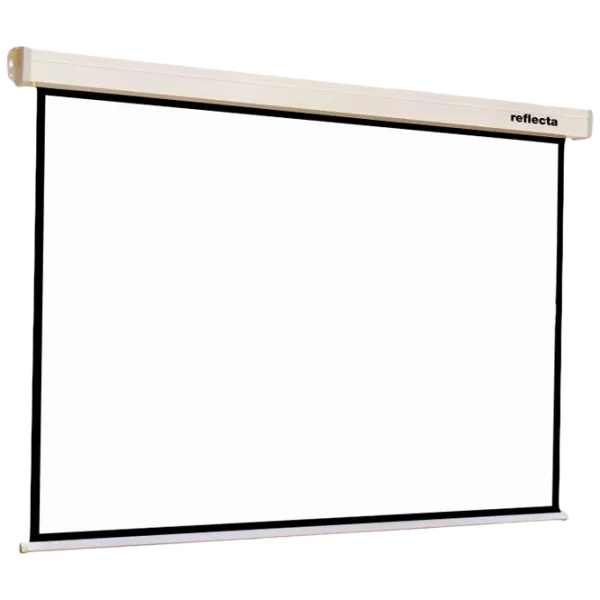 Ecran pentru proiector Reflecta Crystal-Line Rollo 87692 147 cm/ 196 cm/ Pe perete/ White photo 1