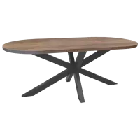 Masă de bucătărie DecoPrim Omega PAL/ Brown