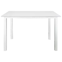 Masă de bucătărie DecoPrim TL-01 PAL/ White