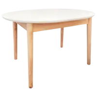 Masă de bucătărie extensibilă DecoPrim TB-07 PAL/ Beige