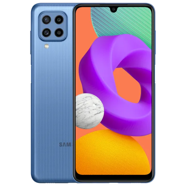 Samsung Galaxy M22 4 GB/ 128 GB/ Dual SIM/ Blue  photo 1 Samsung Galaxy M22 4 GB/ 128 GB/ Dual SIM/ Blue  photo 1