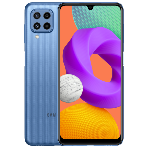 Samsung Galaxy M22 4 GB/ 128 GB/ Dual SIM/ Blue  photo 1 Samsung Galaxy M22 4 GB/ 128 GB/ Dual SIM/ Blue  photo 1