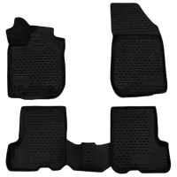 Автоковрики Renault Sandero, Stepway 2014 - Novline Element/ EXP.NLC.3D.41.32.210k