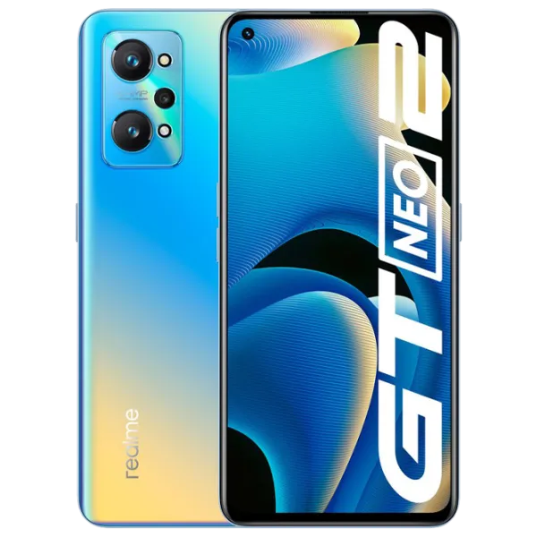 Realme GT Neo 2 12 GB/ 256 GB/ Dual SIM/ Blue Neo photo 1 Realme GT Neo 2 12 GB/ 256 GB/ Dual SIM/ Blue Neo photo 1