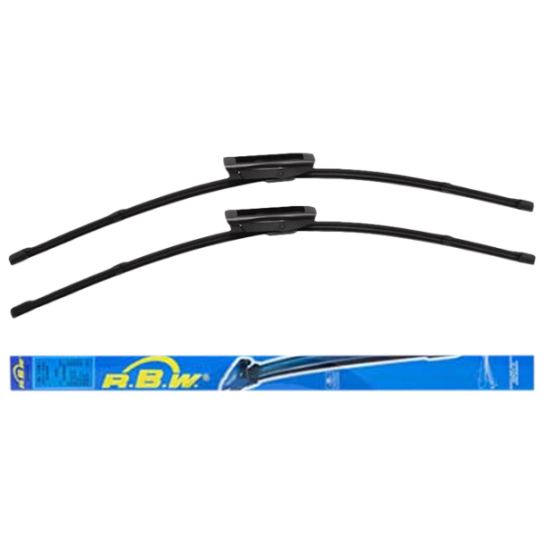Стеклоочиститель передний Renault Megane II Cabrio 2006 - 2010 (34565) R.B.W./ 24" + 18"/ 600 мм + 450 мм photo 1
