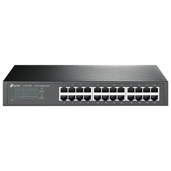 Switch TP-Link TL-SG1024D Черный photo 1