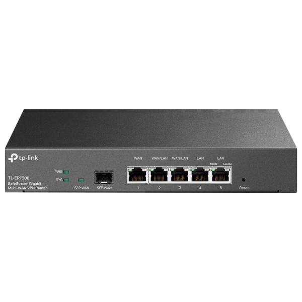 Switch TP-Link TL-ER7206 Черный photo 1