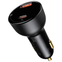 Автомобильное зарядное устройство Baseus Supreme Digital Display PPS Черный