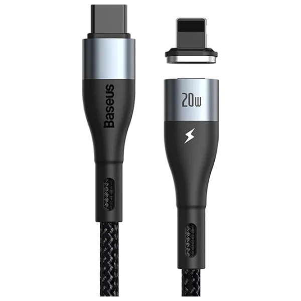 Кабель для телефона CATLXC-01 Baseus USB Type-C + Lightning 1 м/ Черный photo 1