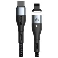 Кабель для телефона CATLXC-01 Baseus USB Type-C + Lightning 1 м/ Черный