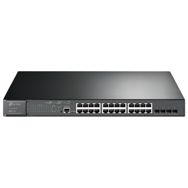 Switch TP-Link TL-SG3428MP Черный photo 1