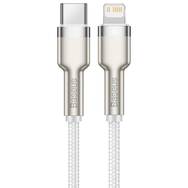 Кабель для телефона CATLJK-B02 Baseus USB Type-C + Lightning 2 м/ Белый photo 1