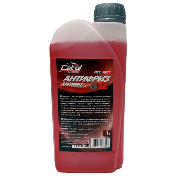 Антифриз Catol Lux New Formula 36947 1 л Красный photo 1 Антифриз Catol Lux New Formula 36947 1 л Красный photo 1