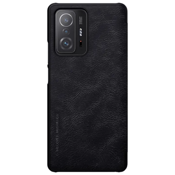 Husă pentru smartphone Xiaomi 11T/ 11T Pro Nillkin/ Flip Cover/ Piele/ Black photo 1 Husă pentru smartphone Xiaomi 11T/ 11T Pro Nillkin/ Flip Cover/ Piele/ Black photo 1