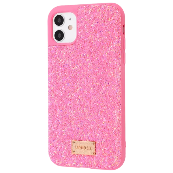 Чехол для смартфона Apple iPhone 11 ONEGIF/ Back/ TPU/ PC/ Glitter Розовый photo 1
