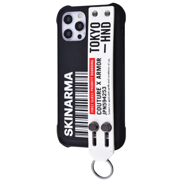 Чехол для смартфона Apple iPhone 12/ 12 Pro SkinArma/ Back/ TPU/ PC/ Черный photo 1