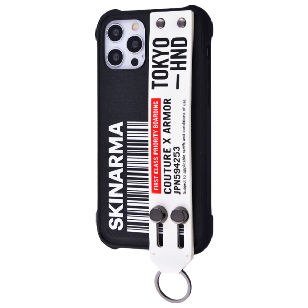 Чехол для смартфона Apple iPhone 12/ 12 Pro SkinArma/ Back/ TPU/ PC/ Черный photo 1