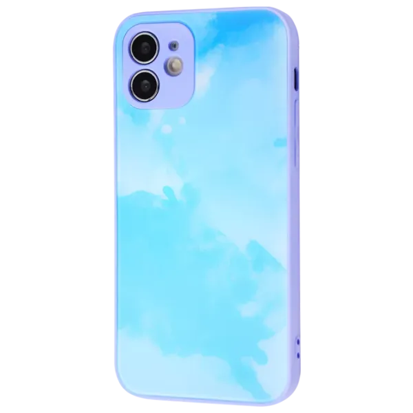 Husă pentru smartphone Apple iPhone 12 WAVE/ Back/ TPU/ Blue photo 1