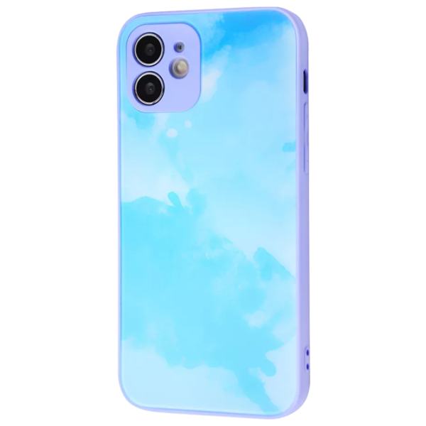 Husă pentru smartphone Apple iPhone 12 WAVE/ Back/ TPU/ Blue photo 1