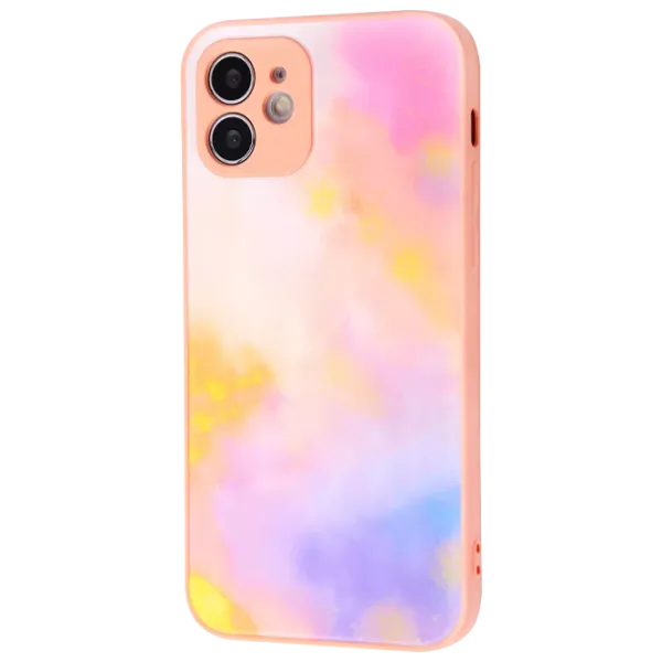 Чехол для смартфона Apple iPhone 12 WAVE/ Back/ TPU/ Фиолетовый Розовый photo 1