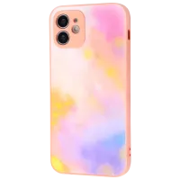 Чехол для смартфона Apple iPhone 12 WAVE/ Back/ TPU/ Фиолетовый Розовый