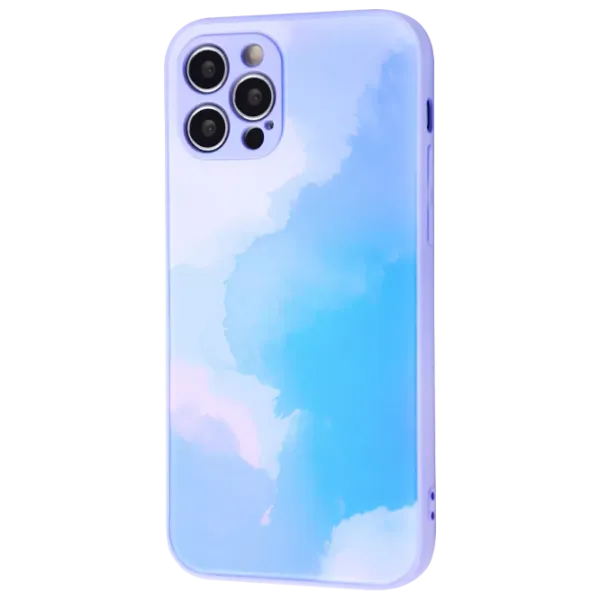 Husă pentru smartphone Apple iPhone 12 Pro WAVE/ Back/ TPU/ Blue Purple photo 1