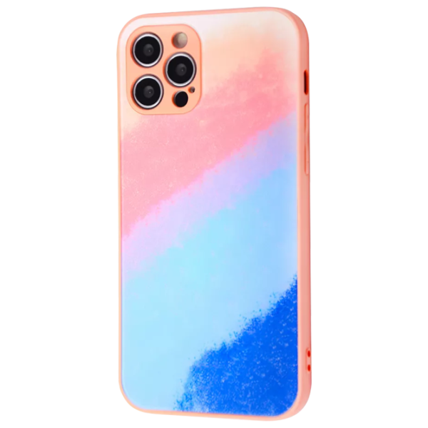 Husă pentru smartphone Apple iPhone 12 Pro Max WAVE/ Back/ TPU/ Blue Pink photo 1