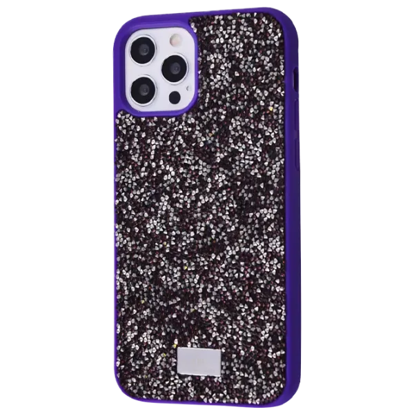 Husă pentru smartphone Apple iPhone 12 Pro Max Bling World/ Back/ TPU/ Purple photo 1