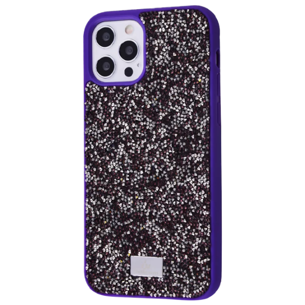 Husă pentru smartphone Apple iPhone 12 Pro Max Bling World/ Back/ TPU/ Purple photo 1