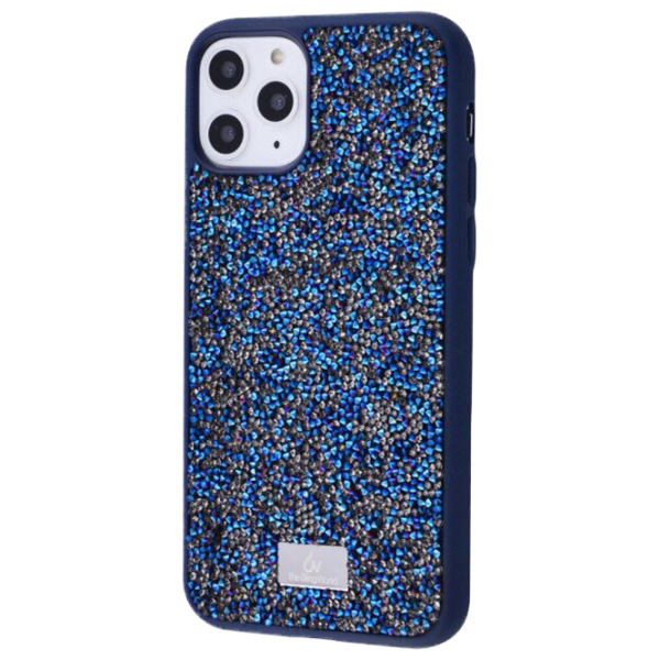 Husă pentru smartphone Apple iPhone 12/ 12 Pro Bling World/ Back/ TPU/ Navy Blue photo 1