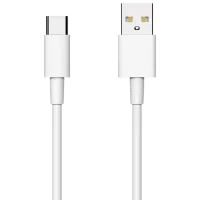 Cablu pentru telefon NY-11 EVO USB Type-A + USB Type-C 2 m/ White