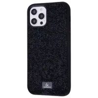 Husă pentru smartphone Apple iPhone 12/ 12 Pro Bling World/ Back/ TPU/ Black