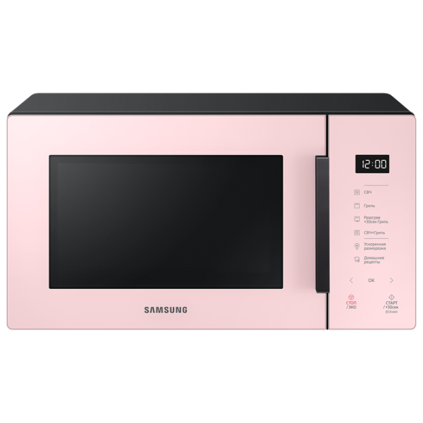 Микроволновая печь Samsung MG23T5018AP/ BW Отдельно стоящий/ 800 Вт/ Розовый photo 1