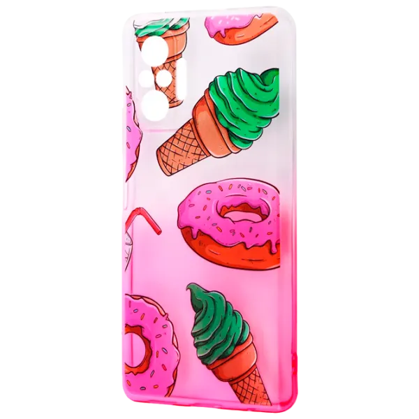 Чехол для смартфона Xiaomi Redmi Note 10 Pro WAVE/ Back/ TPU/ Розовый Белый photo 1 Чехол для смартфона Xiaomi Redmi Note 10 Pro WAVE/ Back/ TPU/ Розовый Белый photo 1