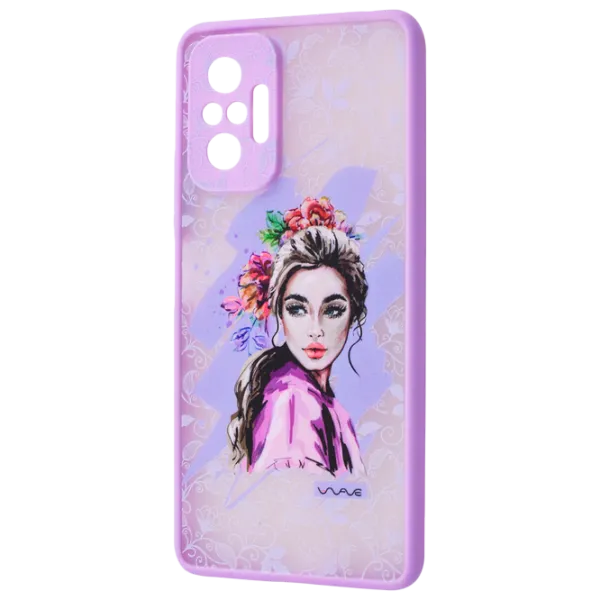 Husă pentru smartphone Xiaomi Redmi Note 10 Pro WAVE/ Back/ TPU/ PC/ Purple photo 1