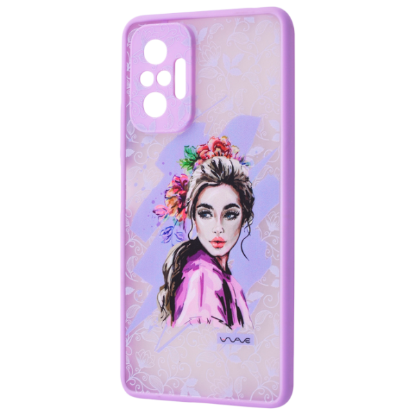 Husă pentru smartphone Xiaomi Redmi Note 10 Pro WAVE/ Back/ TPU/ PC/ Purple photo 1