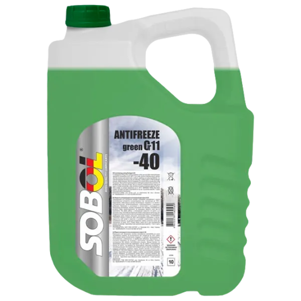 Антифриз SOBOL New Formula 70669 10 л Зелёный photo 1