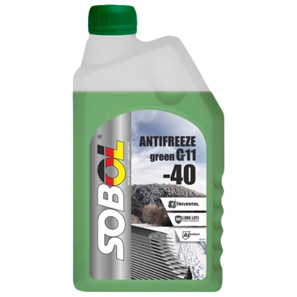 Антифриз SOBOL New Formula 70667 1 л Зелёный photo 1